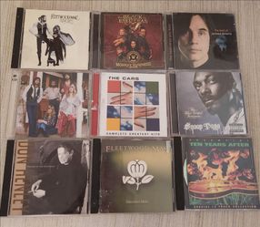 Rock & Hip hop CD's for Sale