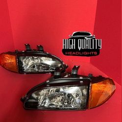 Honda Civic 1992  1995 Headlights