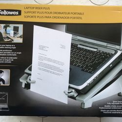 LAPTOP RISER PLUS SUPPORT PLUS POUR ORDINATEUR PORTABLE
