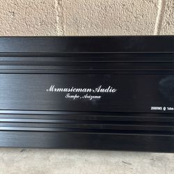 Mrmusicman 2000RMS watts Class D Mono Amplifier - $209