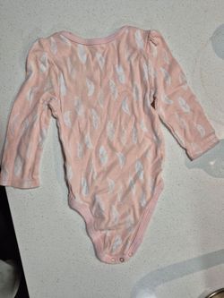 Baby girl long sleeve onesie
