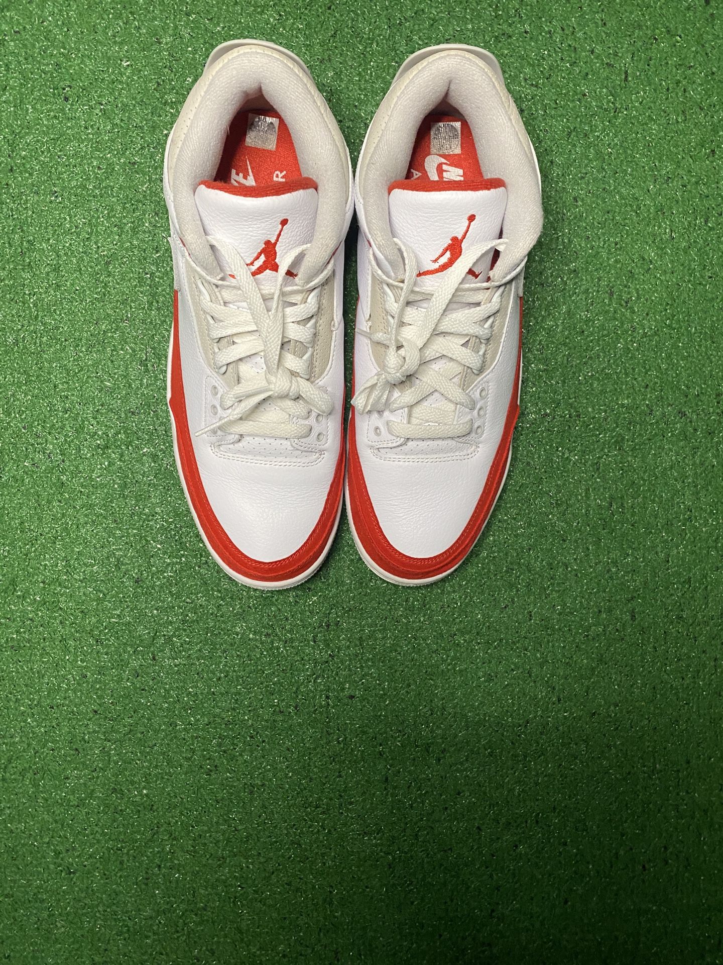Air Jordan Retro 3 Tinker Size 10 No Shoe Box In Good Condition.