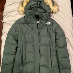 WOMENS GOTHAM JACKET SCARAB GREEN SMALL