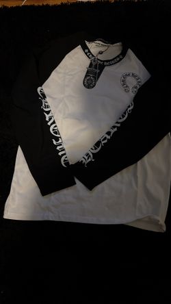 Black and white chrome heart brand new