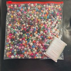 Random Beads/Charm Bag
