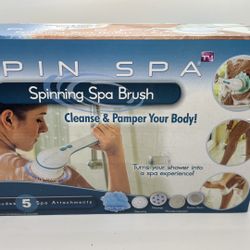 Spin Spa Body Brush with 5 Attachments