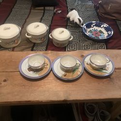Vintage Japanese Tea Set 