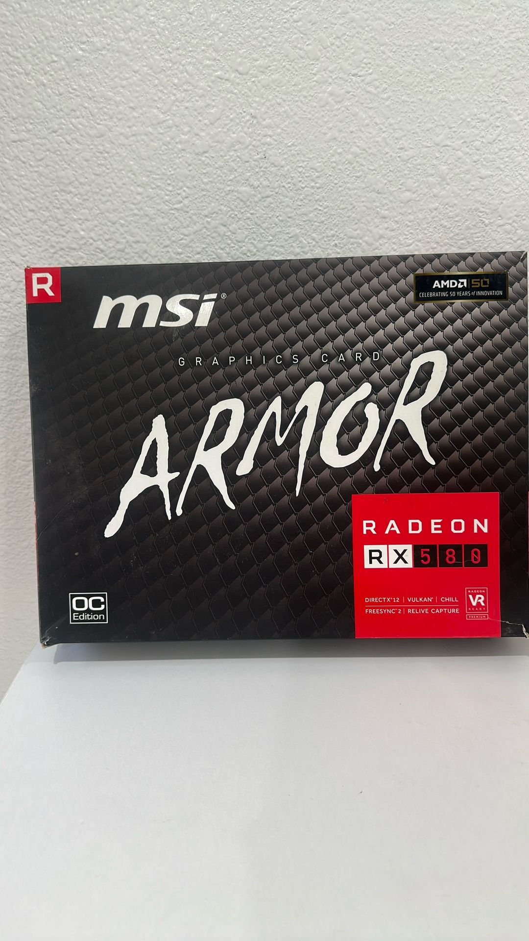 MSI Radeon 580 8GB Graphics Card And Cable Kit