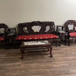 Antique Solid Wood Chinese Furniture Set