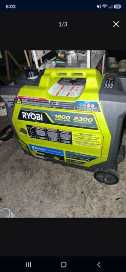 Ryobi generator