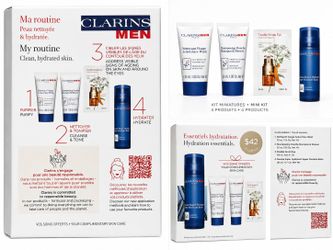 Clarins Men 4-Piece Skincare Mini Kit