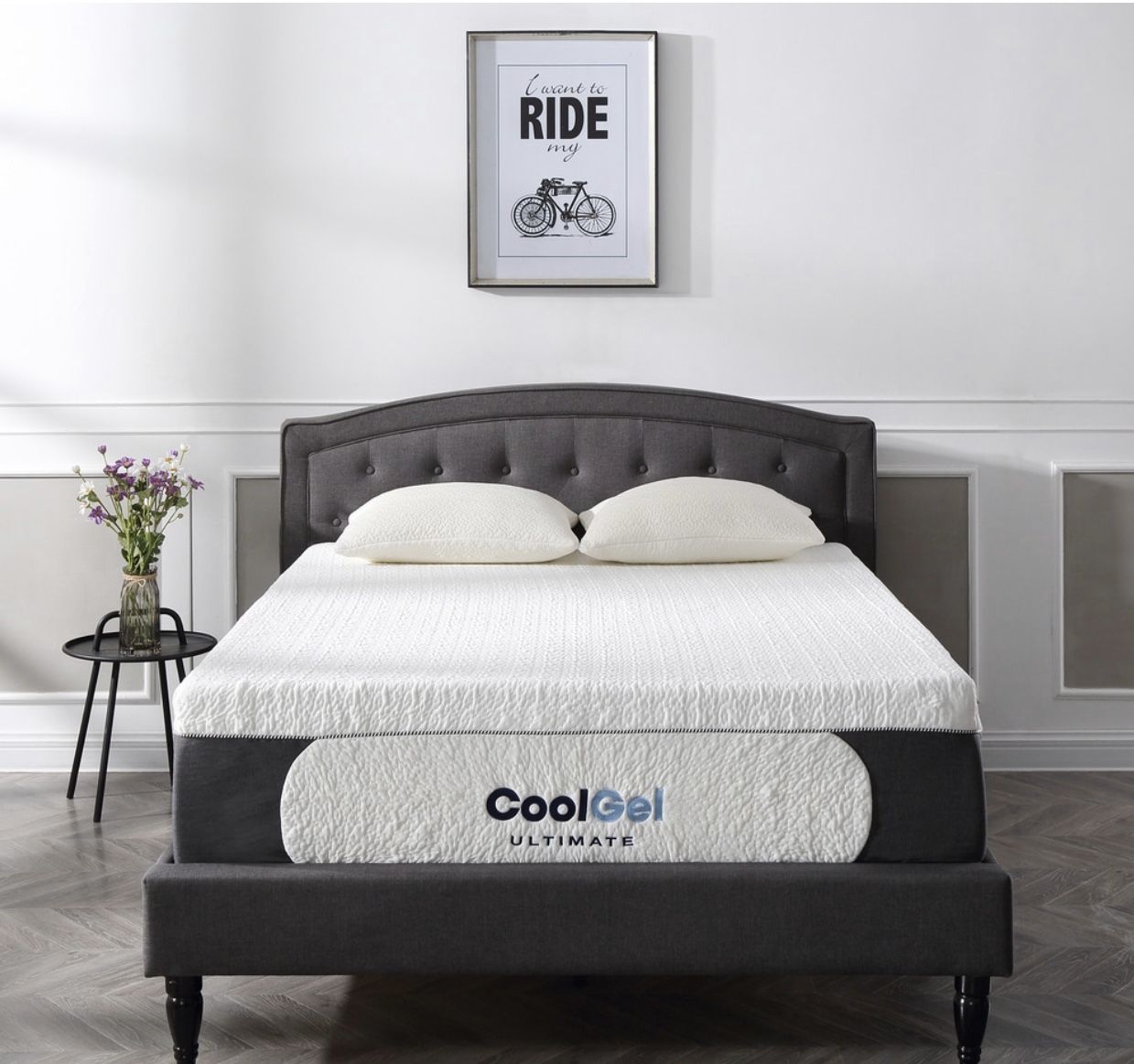 Cool Gel Ultimate cooling gel King size mattress ! 14 inch Brand new in