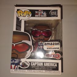 Funko Pop! Marvel Studios The Falcon Winter Soldier Captain America #818