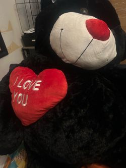 6ft tall teddy bear i love you