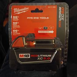 Milwaukee Red Lithium 5.0 Battery