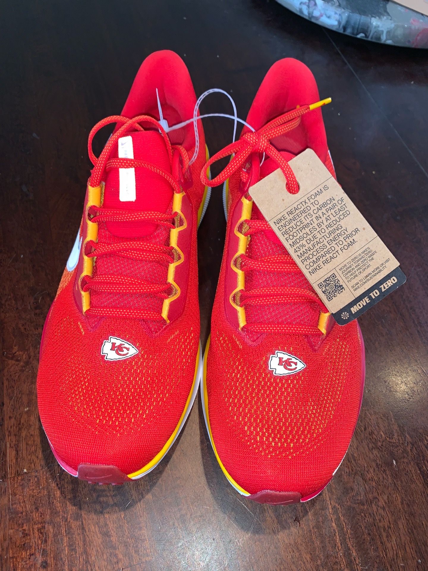 Men’s Mike Pegasus 41 KC Chiefs Running Shoes!!