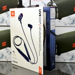 In-Ear NeckBand Wireless headphones ( JBL LIVE 220BT )