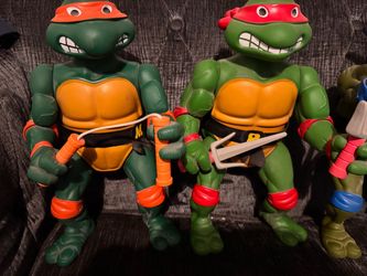 1989 teenage mutant ninja turtles figures