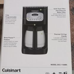 Cuisinart  10 Cup Coffee Maker NEW