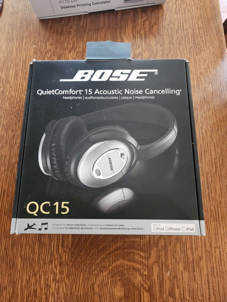 BOSE QC15 HEADPHONES 