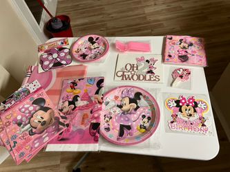 Minnie Birthday Supplies 