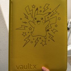 Vaultx Customized 9 pocket Binder (Personalization Included)