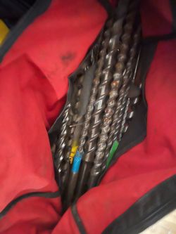 Rotor hammer bits