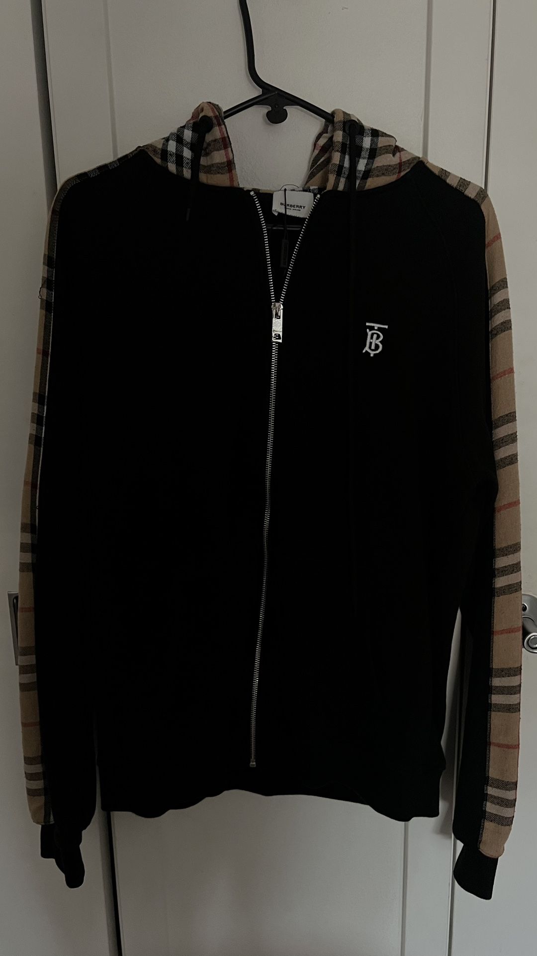 Burberry Mens Black Alucin Hoodie