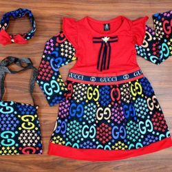 Girls Custom Skirt Set