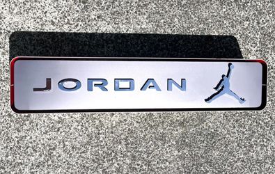 Michael Jordan Footlocker Display Sign