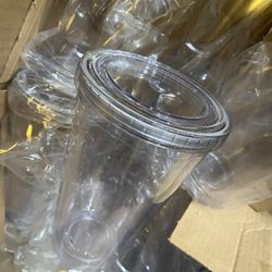 Clear Tumbler Cups!