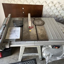 Craftsman 10 inch Table Saw MODEL (contact info removed)90