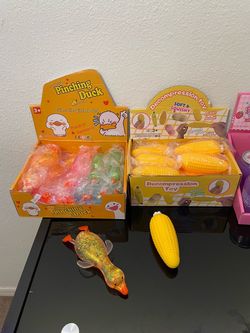 Slime y squishies diferentes precios