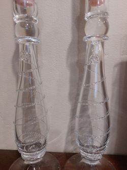 10" Juliska Candlestick Pair