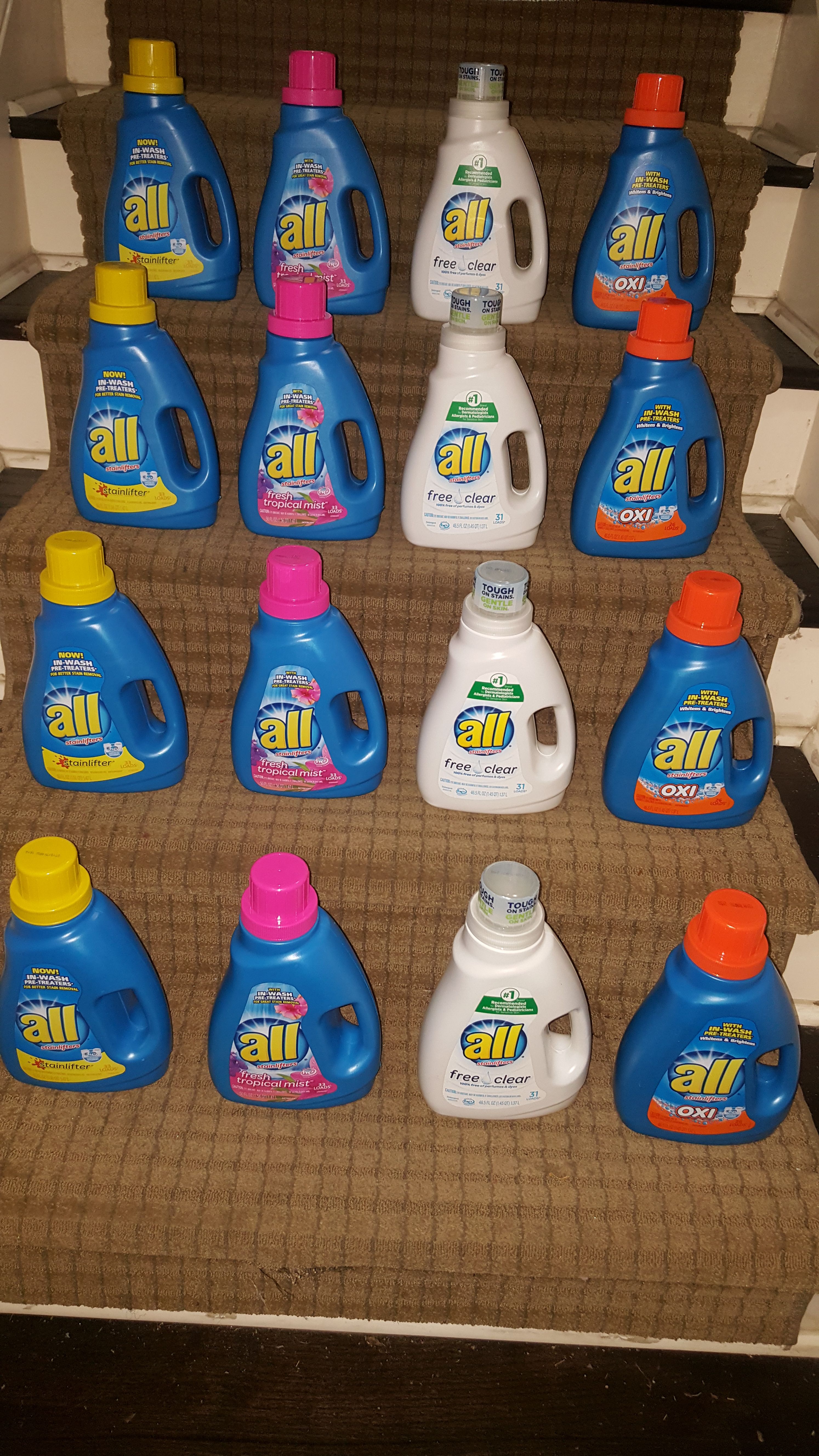 All laundry detergent special