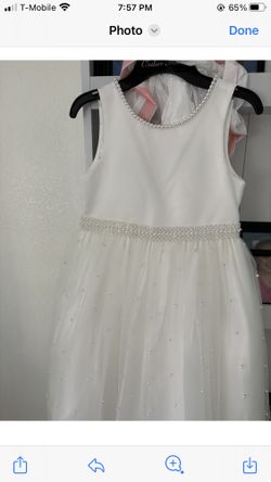 Flower girl or first communion dress new $50