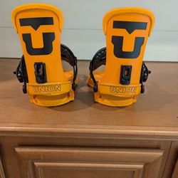 Union Team Force Snowboard Bindings  sz MED