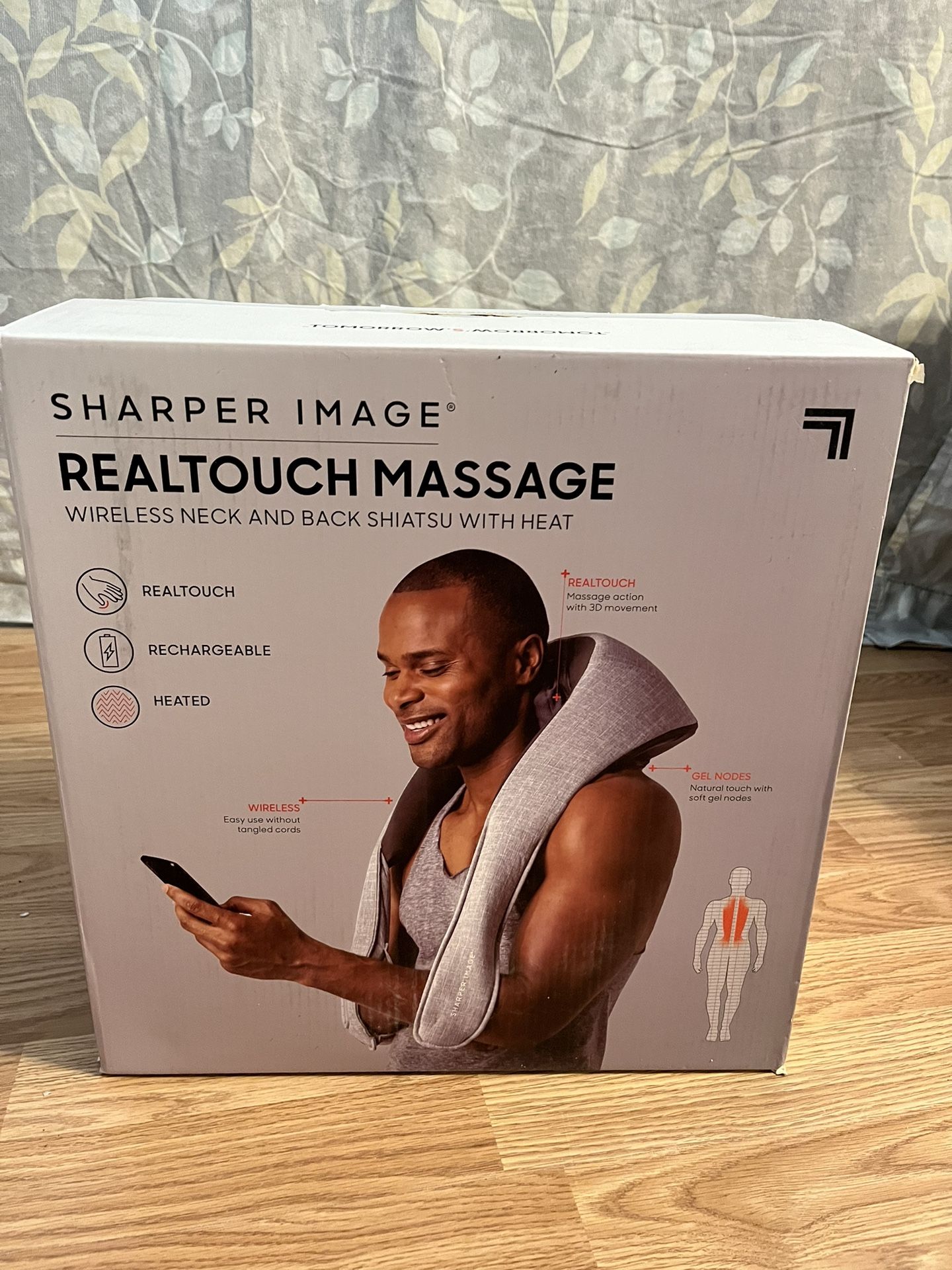 WAS $250!! NOW $40💰BRAND NEW SHARPER IMAGE ELECTRIC NECK, BACK & SHOULDER MASSAGER. CHARGER & ATTACHMENTS INCLUDED. WAS $250!! NOW ONLY $40🔥🔥🔥