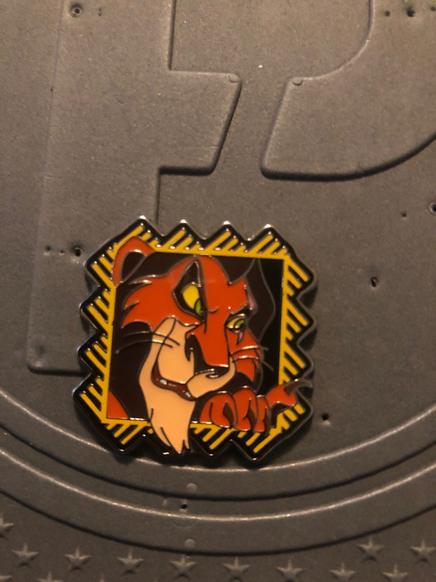 Lion King Scar Disney pin