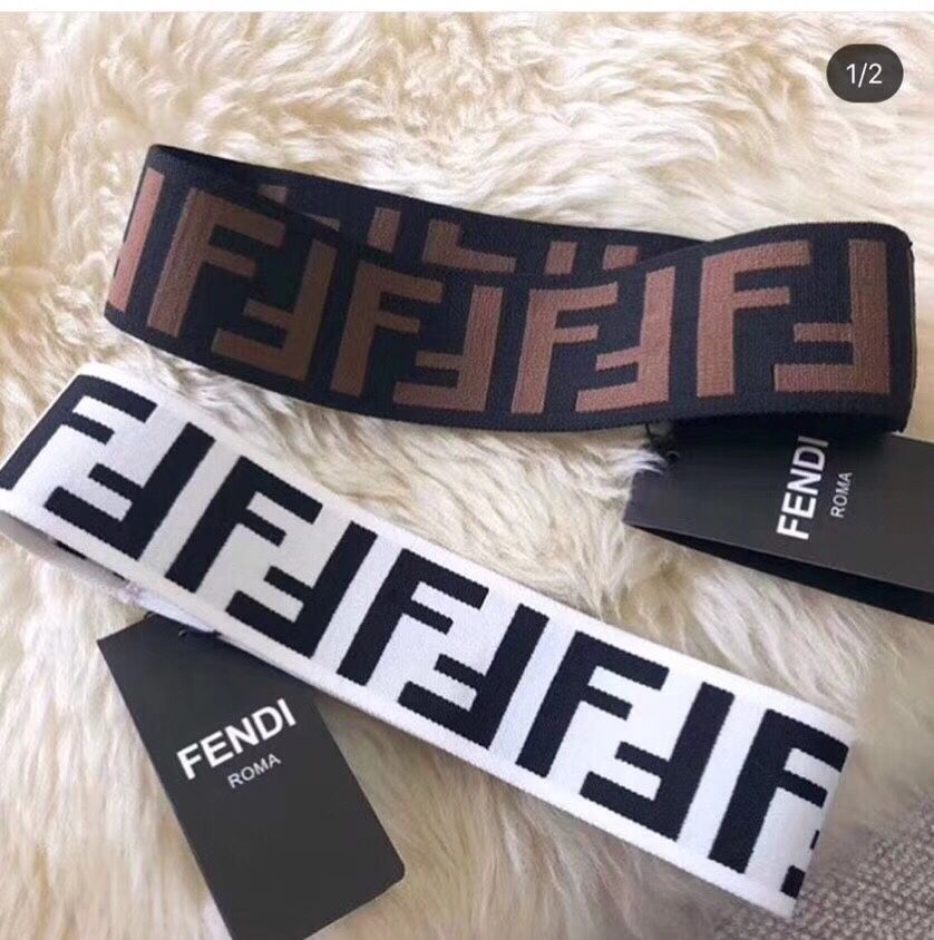 No photo description available.  Designer headbands, Fendi headband, Gucci  headband