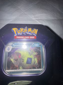 Tyranitar Triple Whammy Tin Sealed