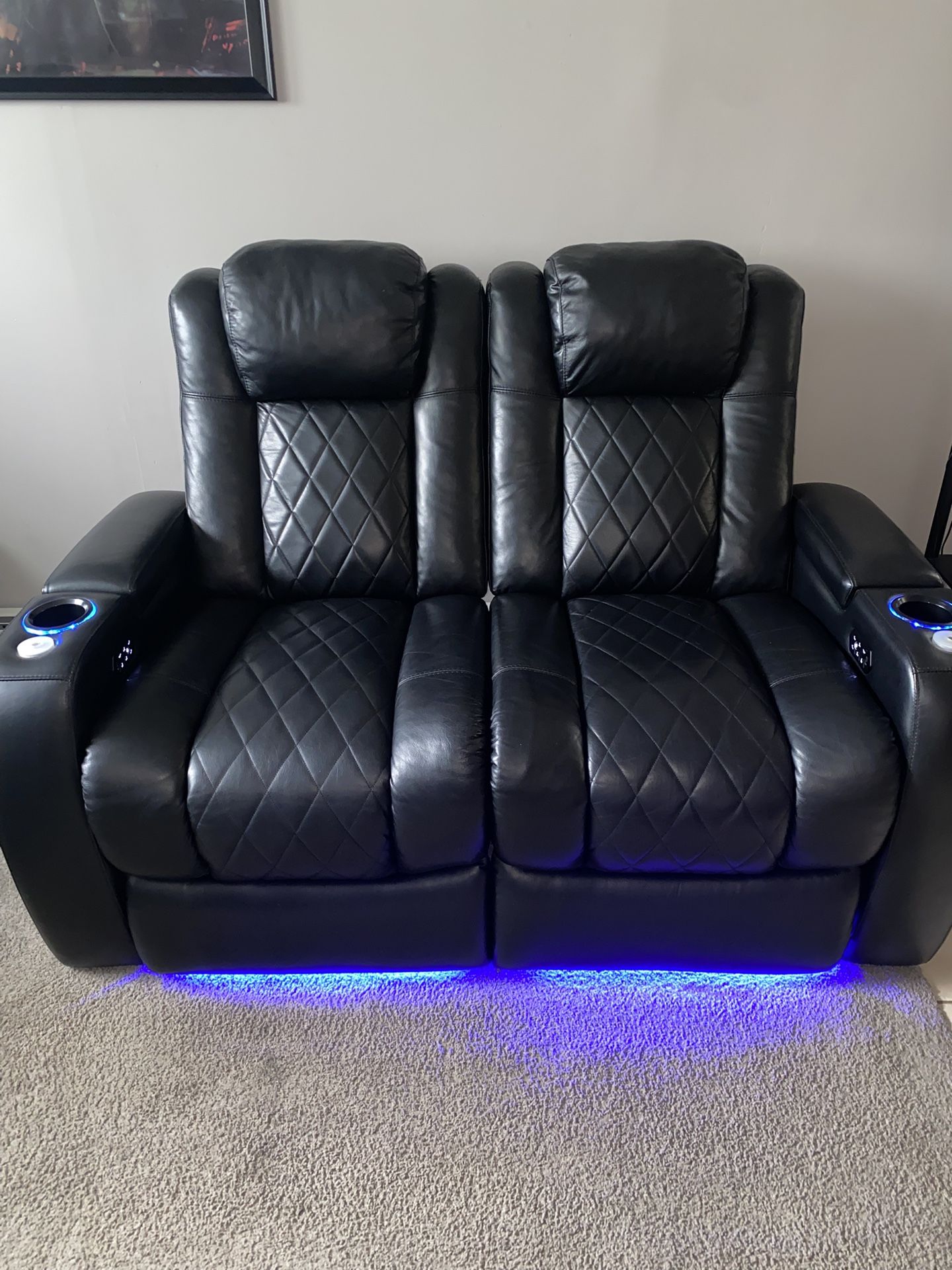 Theater Leather Recliners
