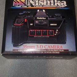 Vintage Nishika N8000 3-D 35mm Camera