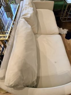 Beige couch
