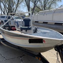 Fishing Boat 16’ 40HP & Trailer