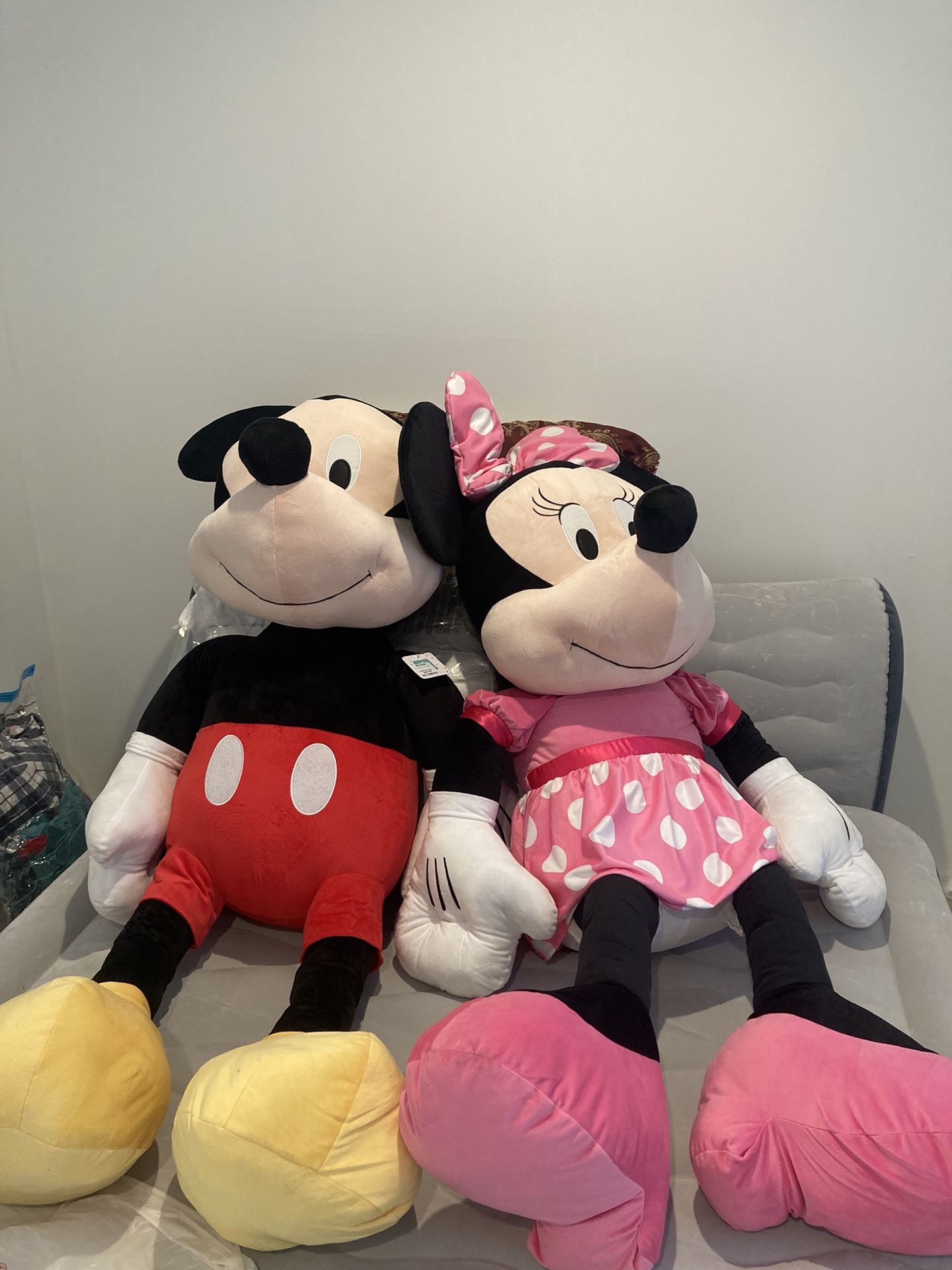 Mickey Mouse Minnie Mouse Giant 60” Plush Baby Disney