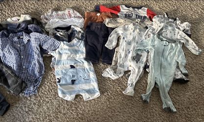Boys Clothes 3-9 Months 18 Pcs