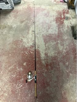Lamiglas 6’6” Medium Heavy Spinning Rod with Shimano 4000FG Reel
