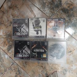 Call Of Duty PS3 LOT OF 6 