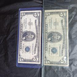 $5 Silver Certificates 